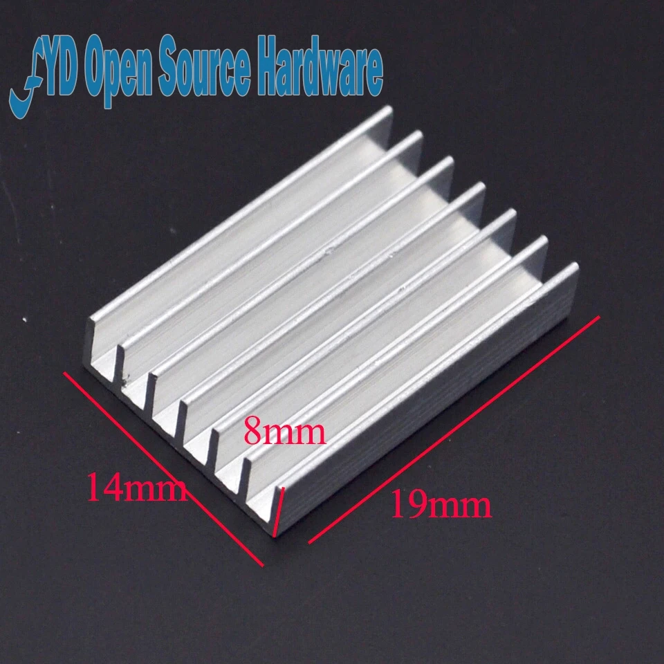 5 шт. радиатор 19*14*8 мм (серебряный разъем) Высококачественный | Электронные