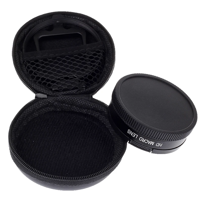 Макрообъектив с 16-кратным увеличением 58 мм адаптером для объектива камеры GoPro Hero 3