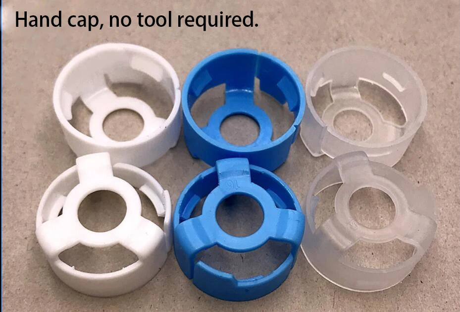 Одноразовая Пластиковая крышка для флаконов 200 шт./лот 20 мм