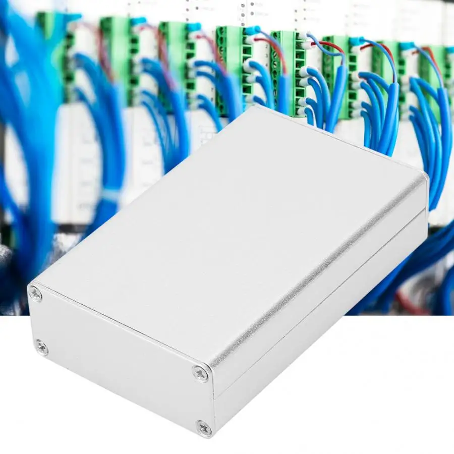Enclosure Instrument Shell Electronic Cooling Box Silver Aluminum 20*50*80mm |