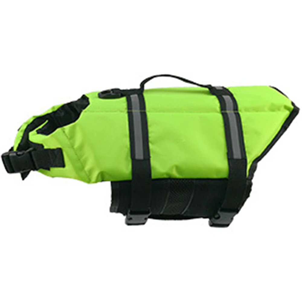 Плавательный спасательный жилет для собак "Pet Dog Life Jacket Safety Vest Collar Harness Saver Swimming Preserver Clothes Summer Swimwear on"