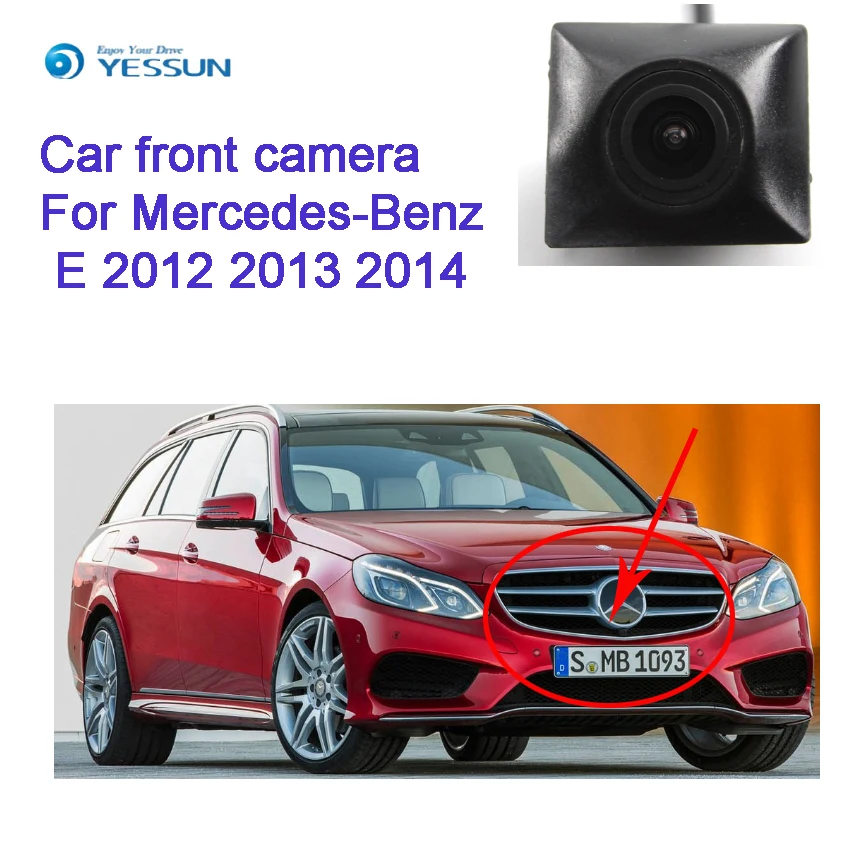 Камера для парковки YESSUN передняя камера Mercedes-Benz E 2012 2013 2014 | Автомобили и мотоциклы