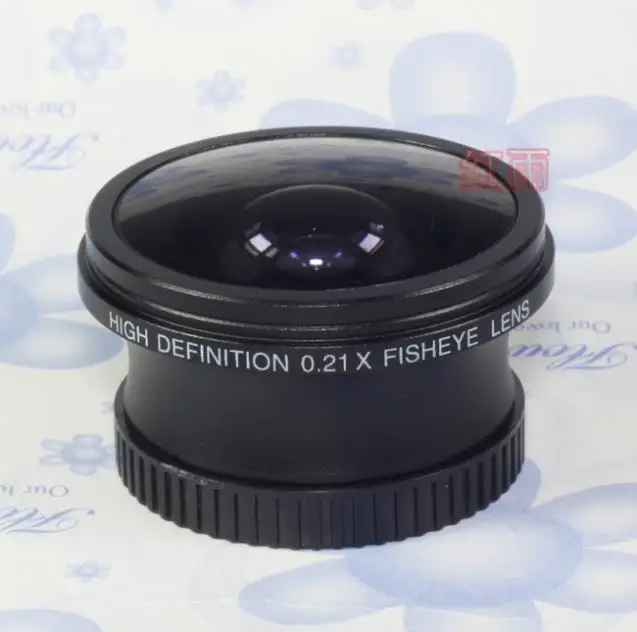 Широкоугольный объектив рыбий глаз 0 21x37 мм для цифровой камеры 37 21 DSLR/SLR |