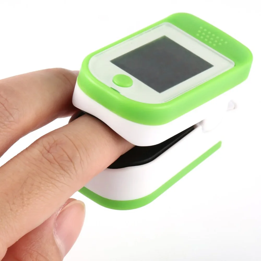Новинка! Finger Пульсоксиметр с случае пальца Oximetro де pulso dedo светодио дный