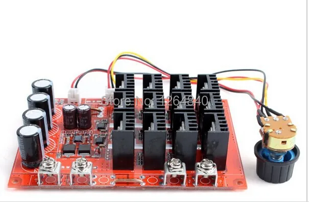 10-50 В 60a Двигатели постоянного тока Скорость Управление ШИМ HHO RC 12 24 48 3000 вт max |