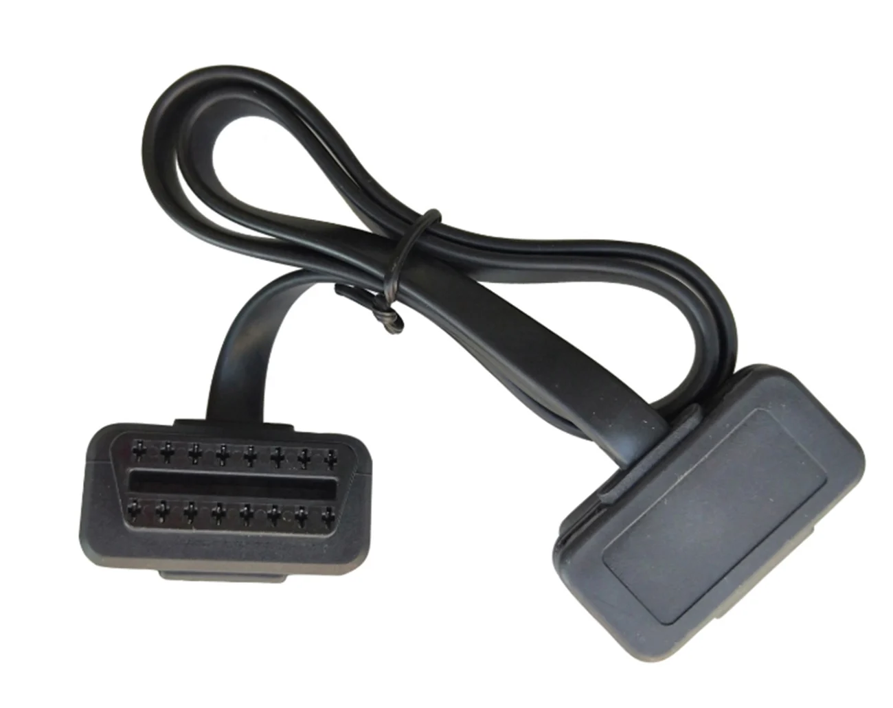 Удлинительный кабель с плоской и тонкой поверхностью 16-контактный разъем OBD OBD2