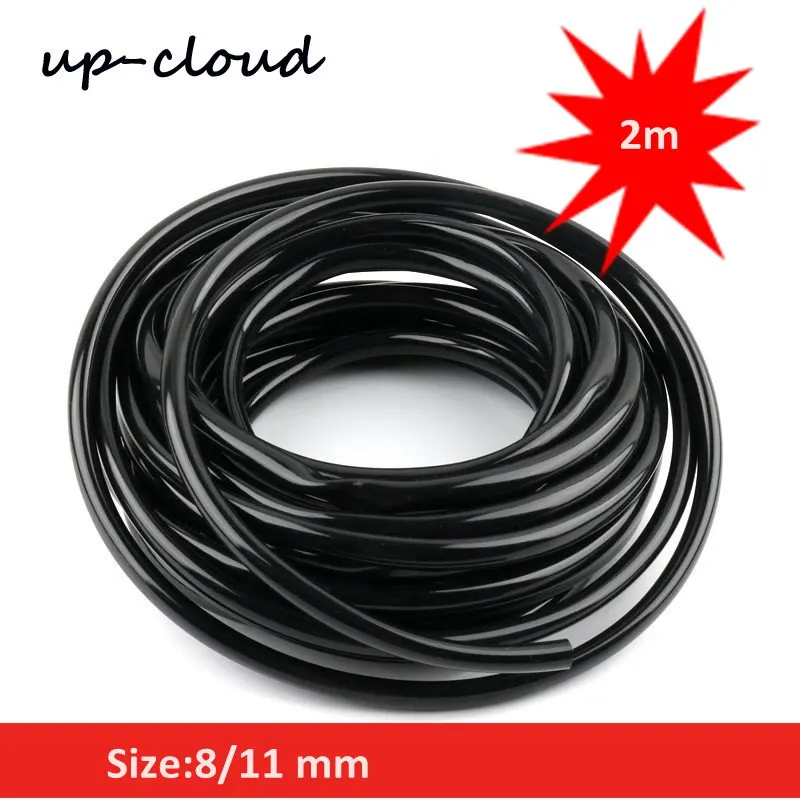 2M 8/11mm Hose For Garden Micro Irrigation Plant Watering Pipe Agriculture Drip Sprinkler Connector Tube | Дом и сад