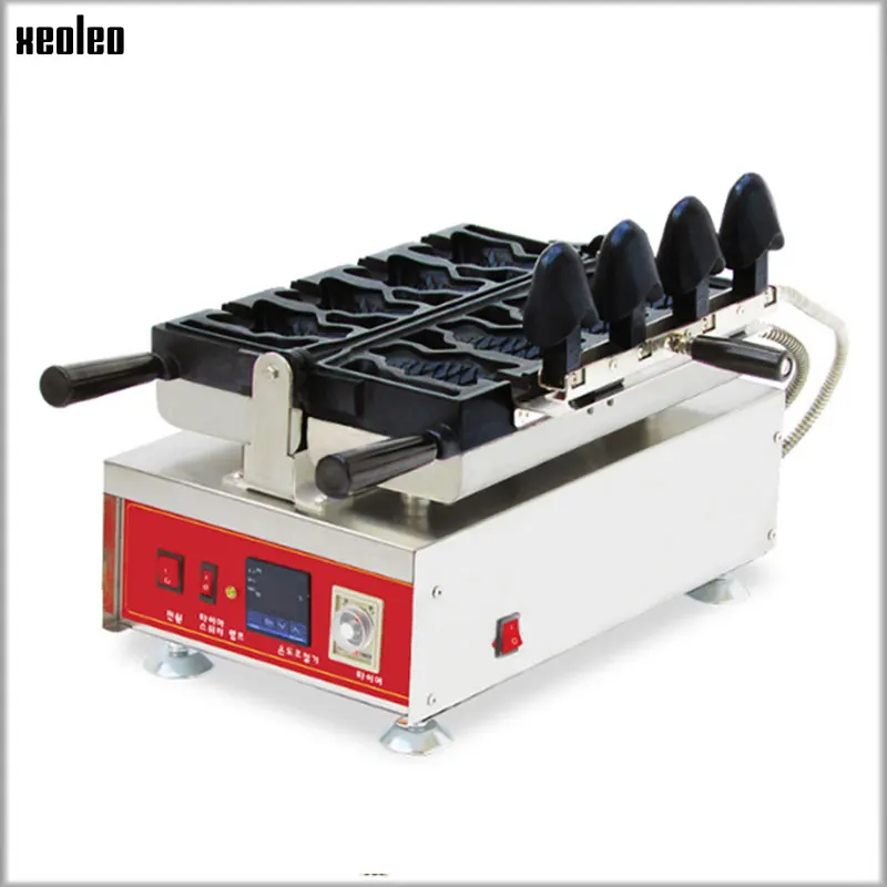 XEOLEO аппарат для изготовления стаканчика-тайяки мороженого вафельница 2400 Вт