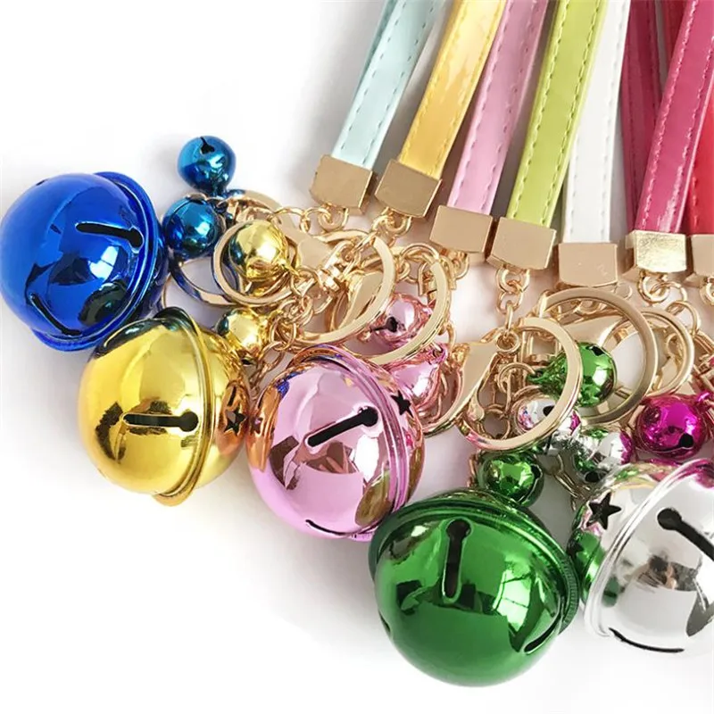 Creative cute bell plush pendant keychain toys ladies car bag Christmas birthday gift | Игрушки и хобби