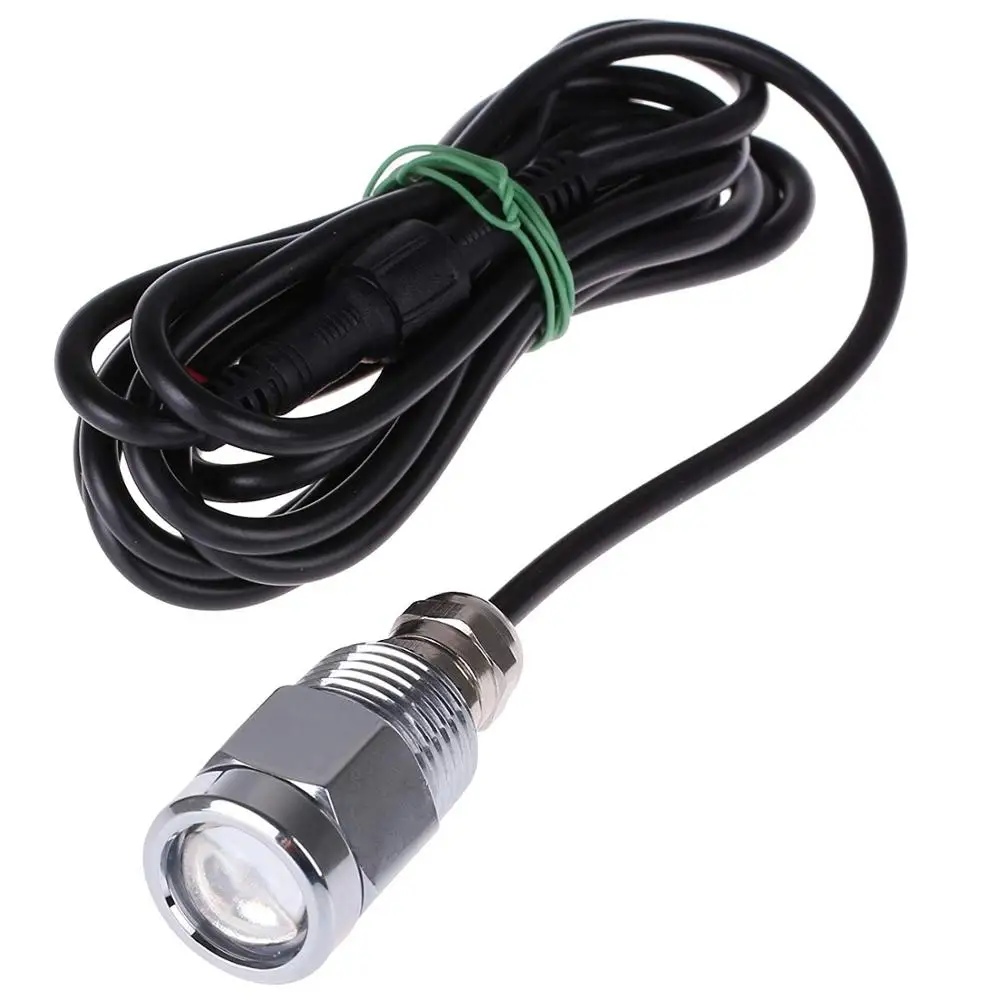 Подводный светодиодный светильник водонепроницаемый IP68 для рыбалки плавания