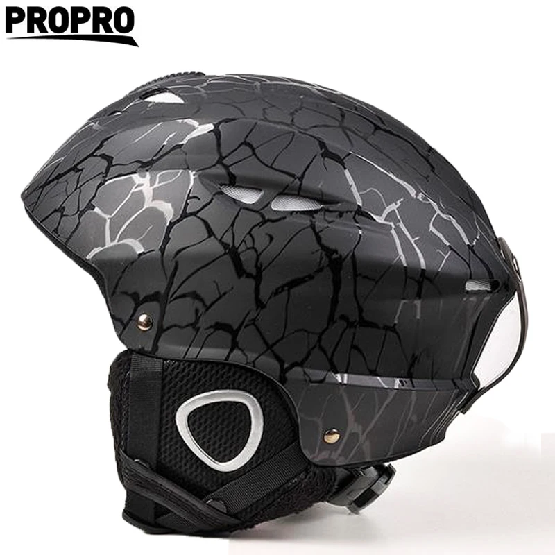PROPRO Men's Women's Half-covered Skiing Helmets Outdoor Sport Integrally-Molded Snowboard Skate M L SHM-001 Ski Casco Helmet |