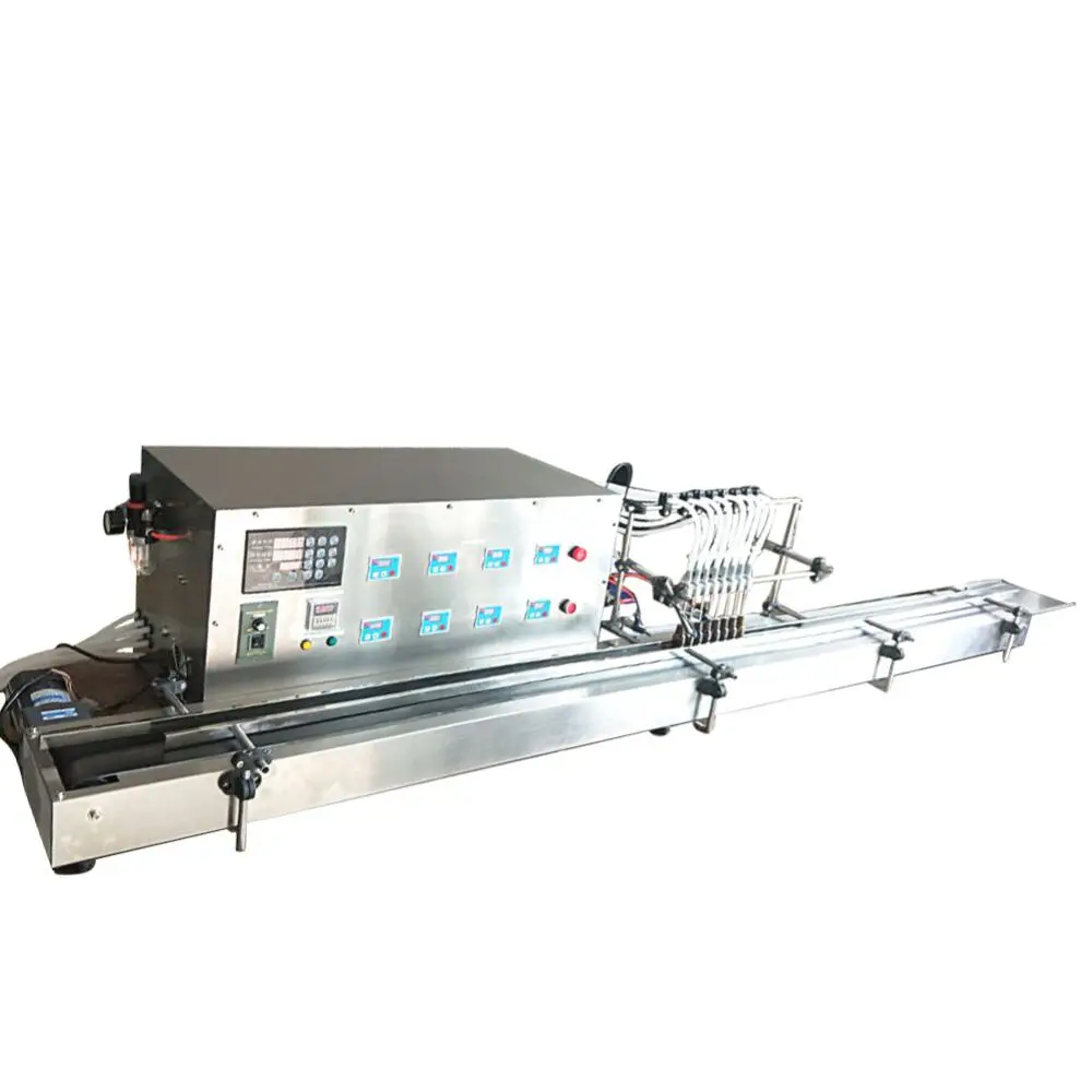 Полностью автоматическая машина для розлива жидкости с 8 головками 10-500 мл