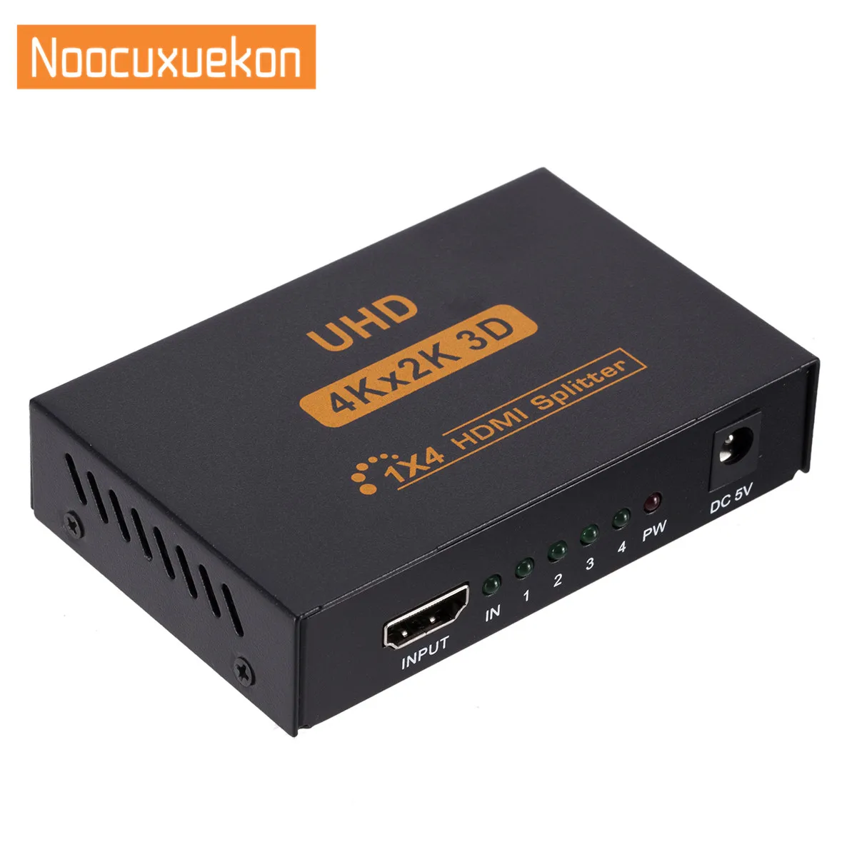 Разветвитель HDMI Full HD UHD 3D 4K * 2K 1X4 2160p разветвитель переключатель 4 порта док станция