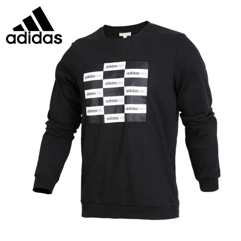 Оригинальный Новое поступление Adidas NEO лейбл Мужской пуловер с принтом