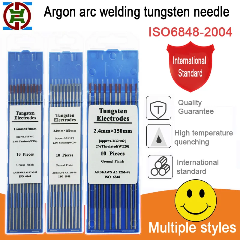Вольфрамовые электроды сварочные стержни 1 0 6 2 4 3 мм WT20 WC20 WL20 WL15 WZ8 WP WY20 WR20 для