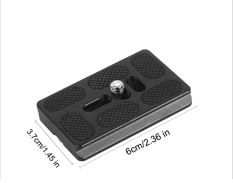 Головка штатива с быстроразъемной пластиной PU40 PU50 PU60 PU70 Штатив Моноподы |