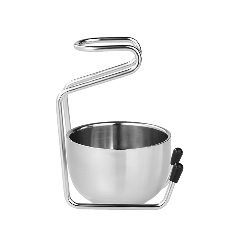 Badger Shaving Brush Razors Stand Holder + Bowl Mug Soap Set Tools Men Stainless Steel | Красота и здоровье