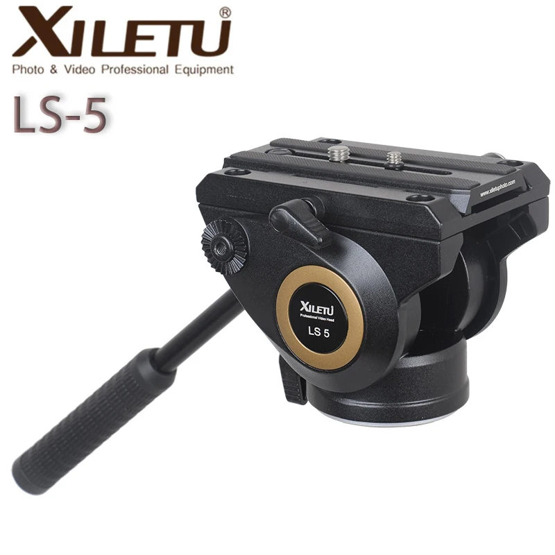 XILETU LS-5 гидравлическая демпфирующая головка PTZ для цифровой SLR-камеры панорамная