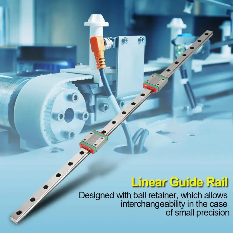 1 шт. 550 мм длина 12 ширина скользящая направляющая MGN12 миниатюрная линейная + 2 MGN12C