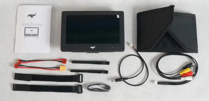 7 дюймов высокое яркий СВЕТОДИОДНЫЙ монитор Встроенный 5 8 Г двойной приемник (без