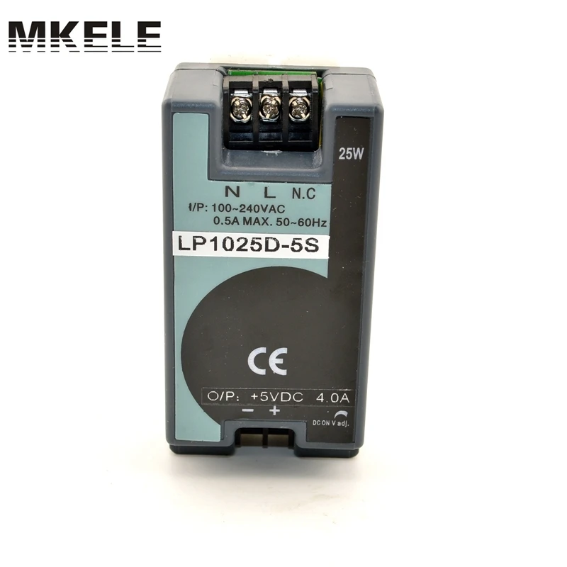 Регулируемый источник питания постоянного тока 5 В 4 а LP-25-5 Универсальное входное