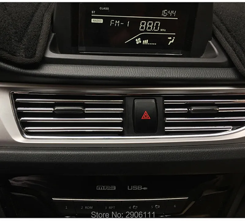 Декоративная лента хромированная Автомобильная решетка для кондиционера infiniti