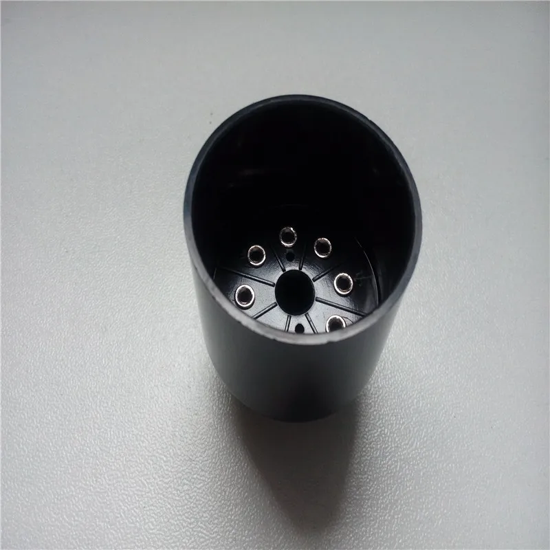 10pcs bakelite tube socket S8AES seat holder Silver foot for KY88 6550 EL34 | Connectors