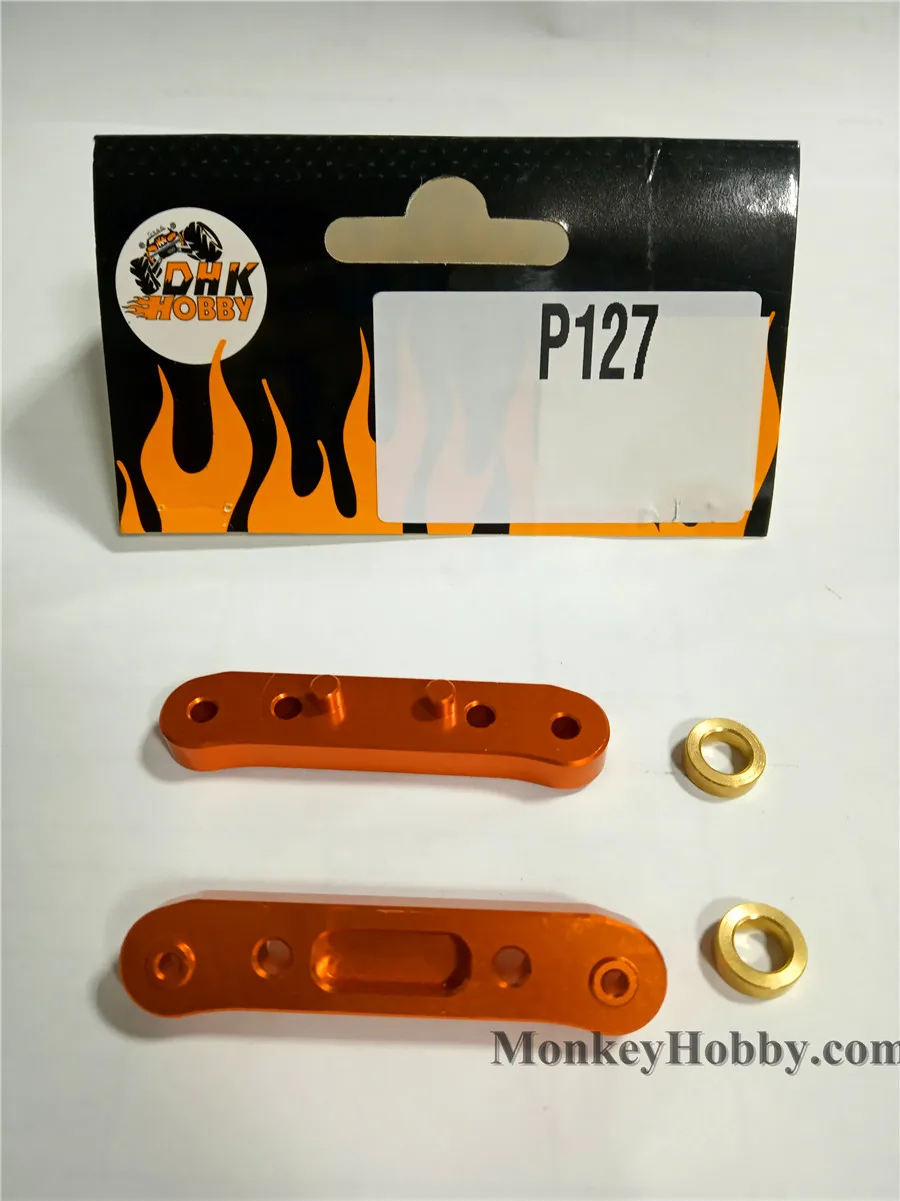 DHK Suspension Mount (2 pcs) (Machined-made) P127 for Optimus XL Maximus Zombie 8e 9381 |