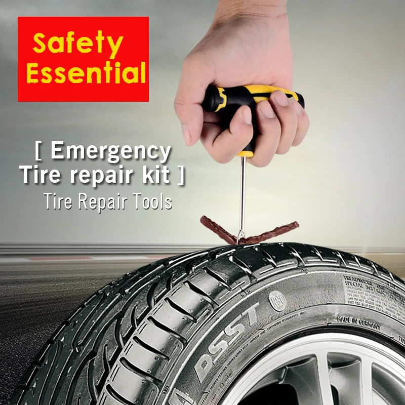 Полный набор инструментов для ремонта автомобильных шин тукинга авто велосипед