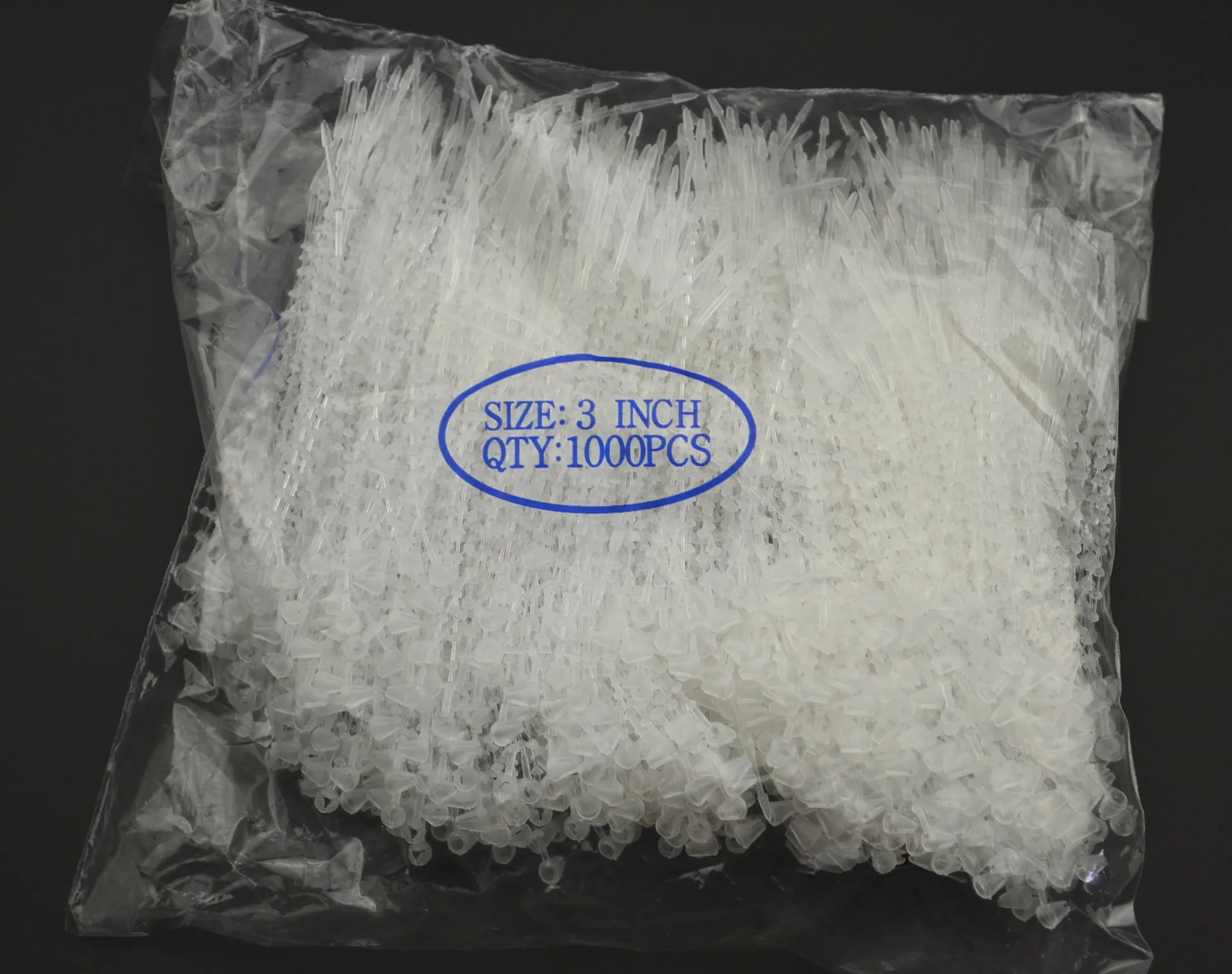 1000 шт. аксессуары для ювелирных изделий/бирка одежды/пряжка на шнурке/белая