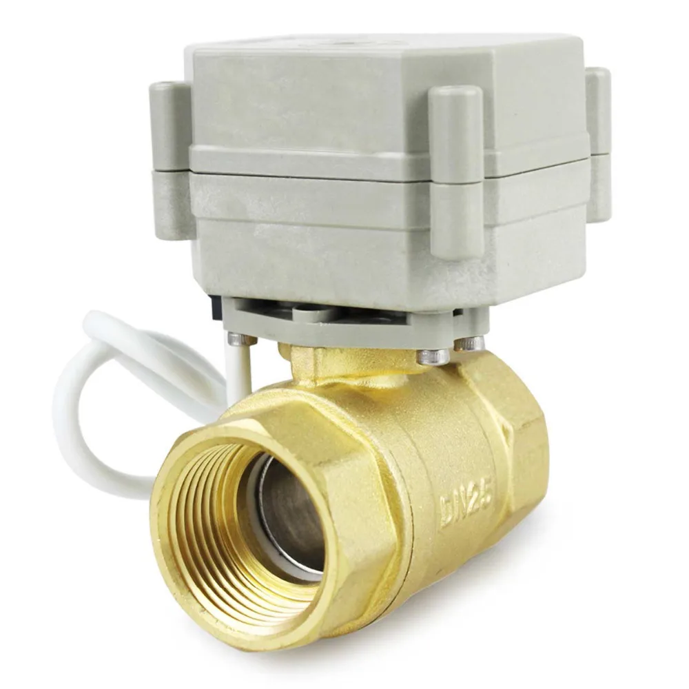 HSH-Flo 3/4 &quotDN20 2-полосный латунный моторизованный шаровой клапан Электрический