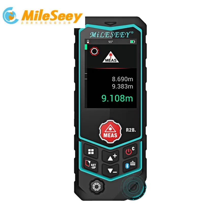 Лазерный дальномер Mileseey R2/R2B с Bluetooth Лазерная Лента|Лазерные дальномеры| |