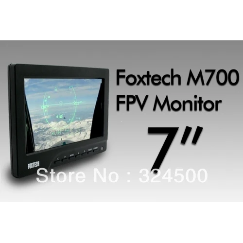 Скидка Аудио Видео AV Foxtech M700 7 &quot7 дюймовый монитор FPV для продажи лучший выбор OSD