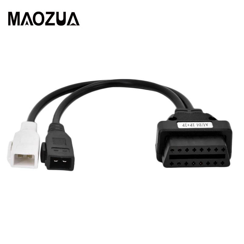 Адаптер для AU 2X2 OBD1 OBD2 автомобильный диагностический кабель 2P + подходит Au 2X2Pin к