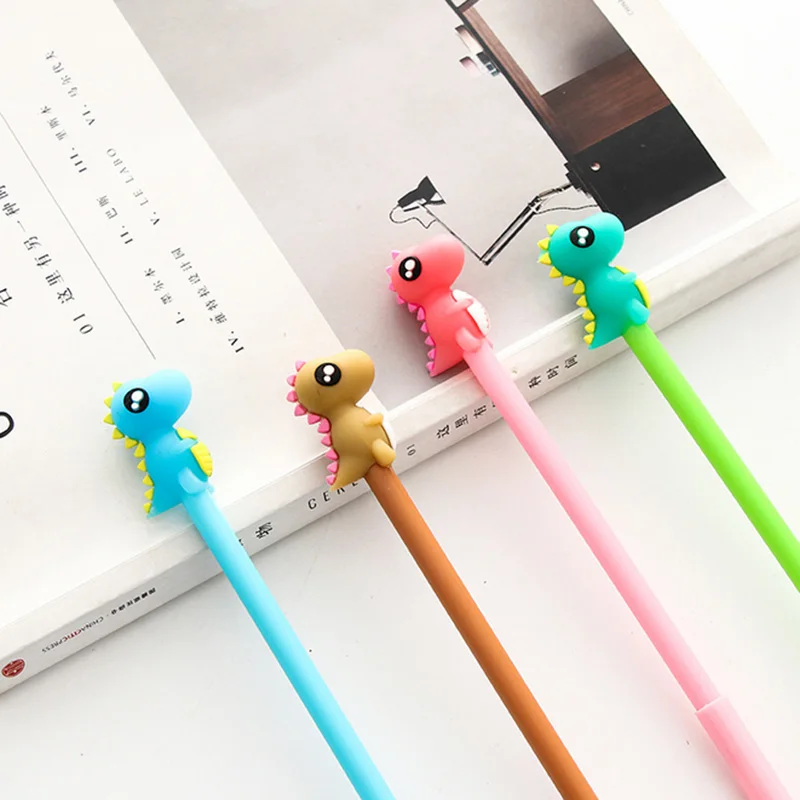 Мм 4 шт./лот 0 5 мм милый маленький монстр гелевая ручка рекламный подарок