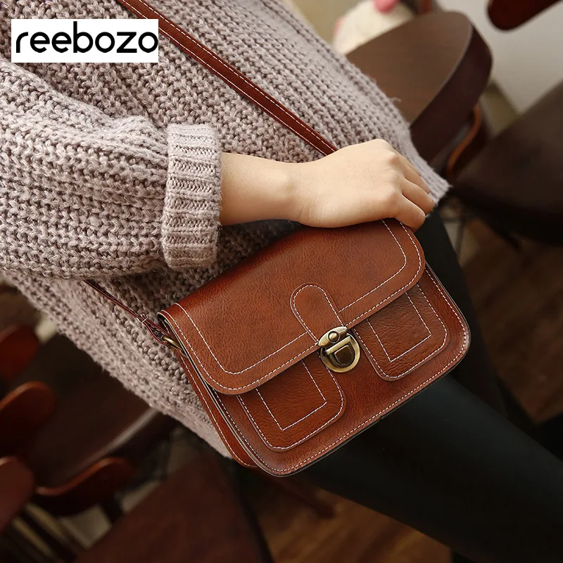 2019 Fashion Brand Women Bag Soft Leather Messenger Designer Shoulder Crossbody Vintage Female Handbag Bolso Mujer | Багаж и сумки