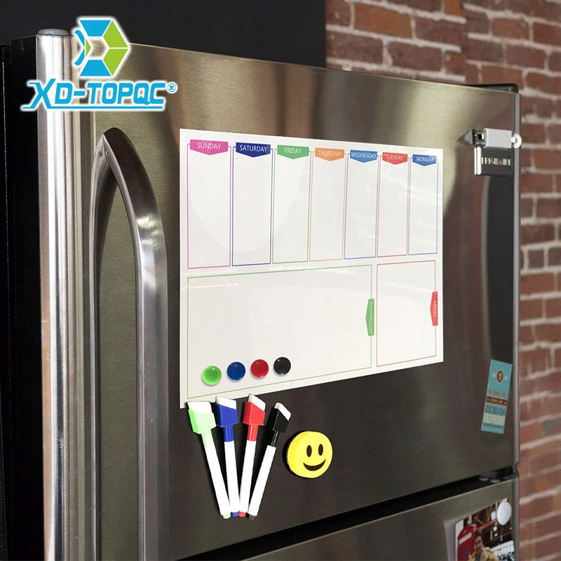 Доска еженедельная Гибкая с магнитным календарем 29 7 х42 см|Магниты| |