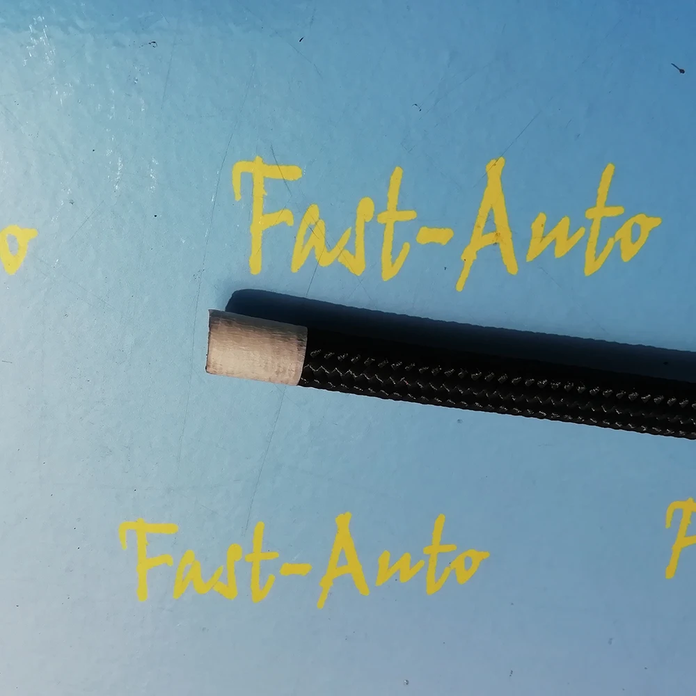 1 метр-4an an4 an-4 7/16-18unf черный нейлоновый Плетеный Топливный шланг фитинг для