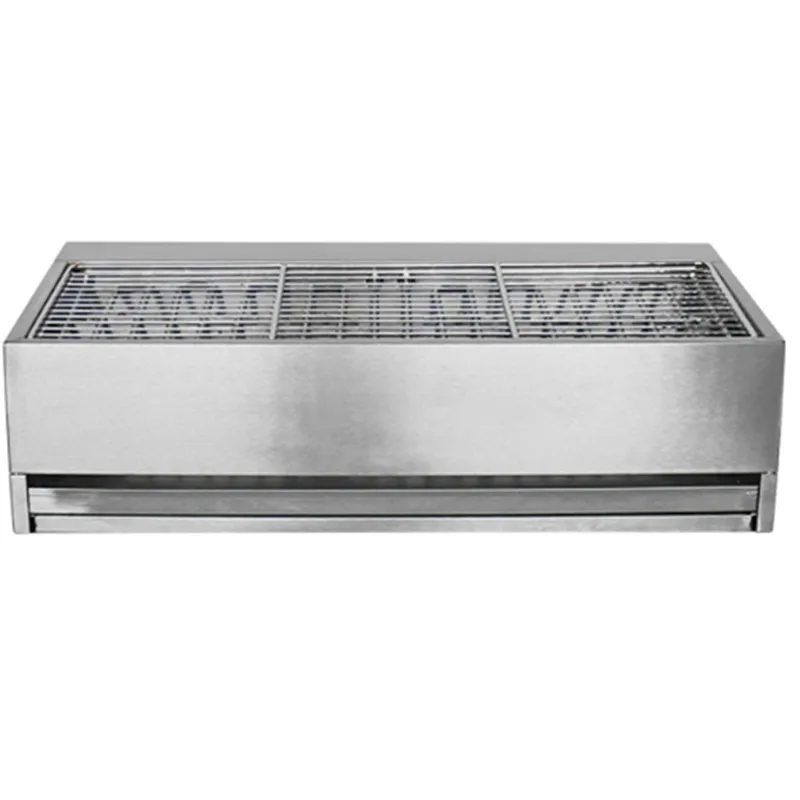 Настольный настольный электрический барбекю-гриль из нержавеющей стали | Дом и