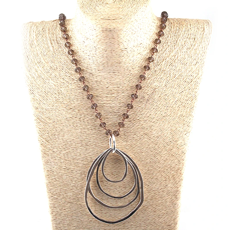 Бесплатная доставка модная цепочка из хрустального стекла ручная работа