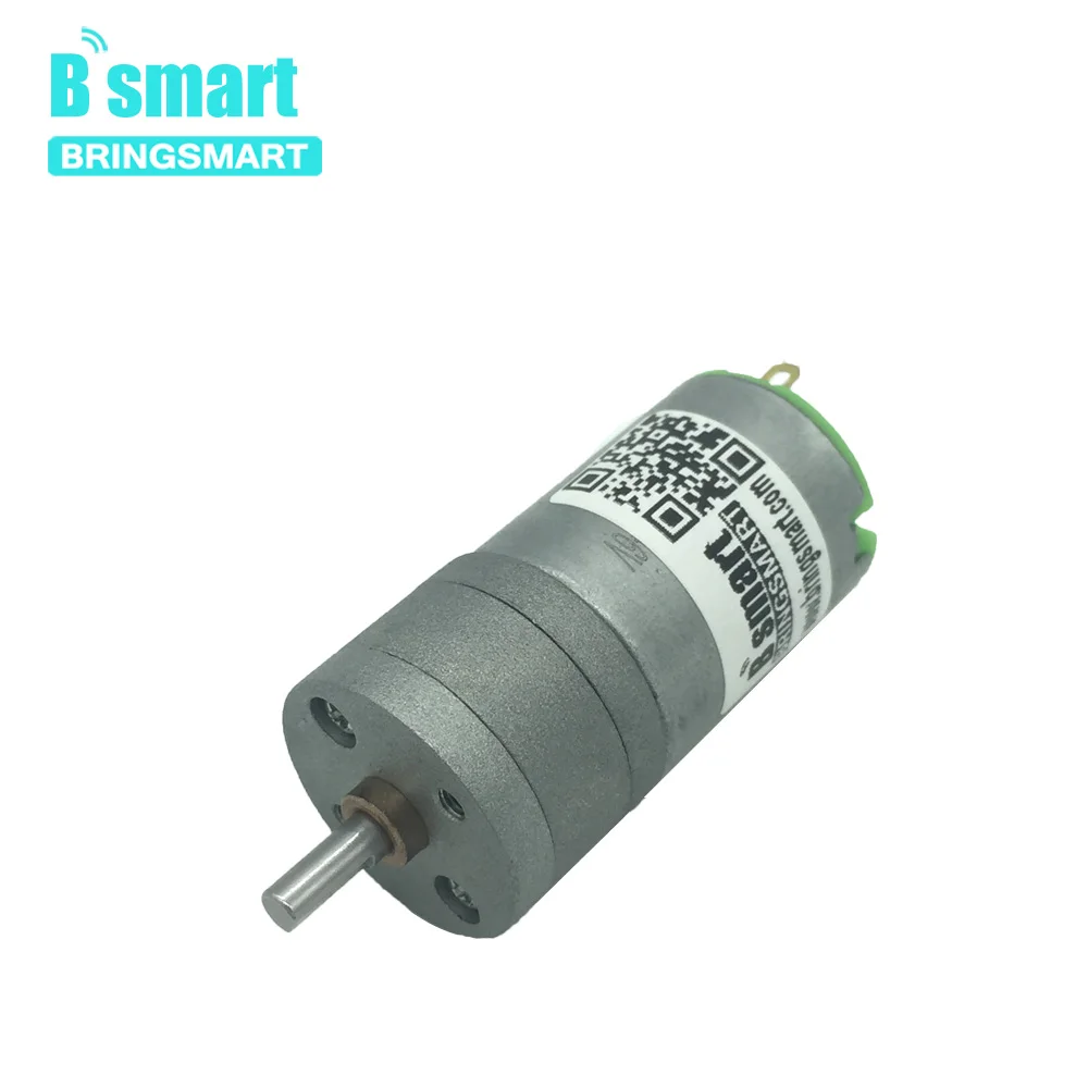 Bringsmart JGA25 280 12v DC редукторный двигатель долгий срок службы сильная Магнитная