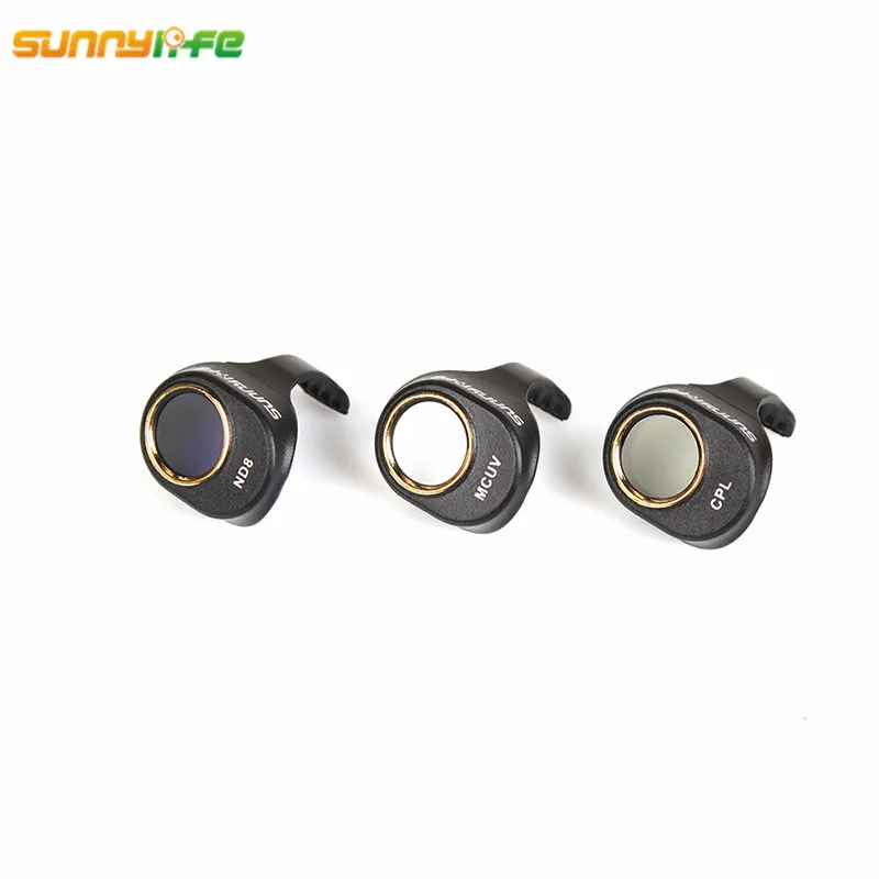 Для DJI Spark ND4 ND8 ND16 ND32 MCUV CPL фильтр объектива для HD прозрачный водонепроницаемый