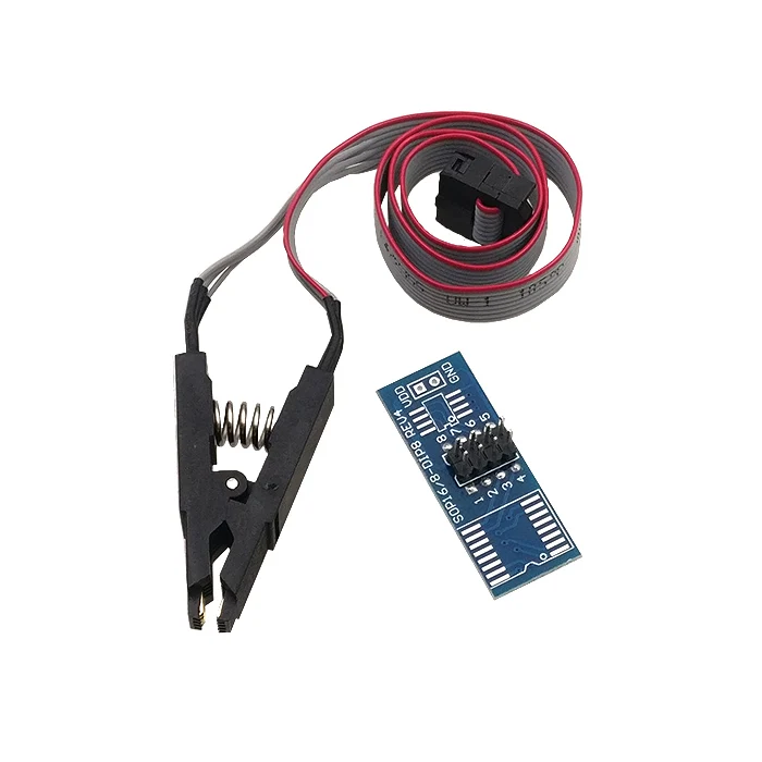 Тестовый зажим SOIC8 SOP8 для EEPROM 93CXX/25CXX/24CXX в цепи программирование USB программатор