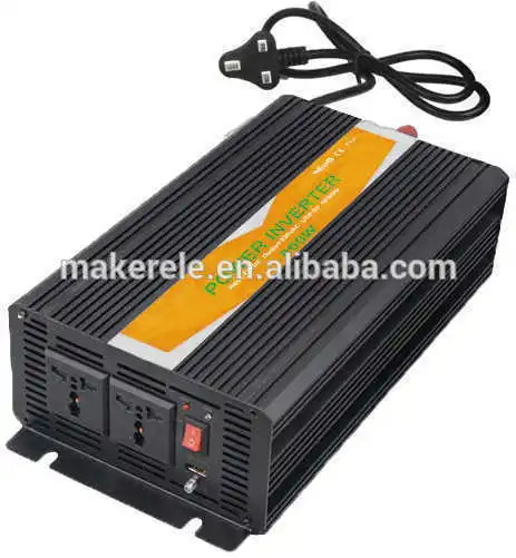 MKP800-241B-C 800Watt self charging dc to ac inverter 24vdc 120vac plastic covers with charger | Обустройство дома