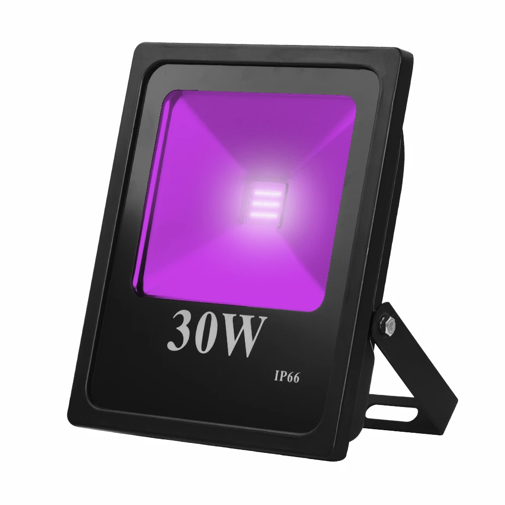 ANJOET 30 Вт Blacklight UV LED прожекторы 110 В 220 IP66 Водонепроницаемая Ультрафиолетовая лампа