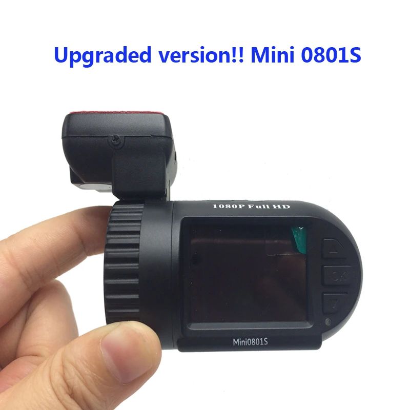 Обновленная версия! Автомобильный видеорегистратор Mini 0801S AIT8328P OV2710 HD 1080P с GPS|car