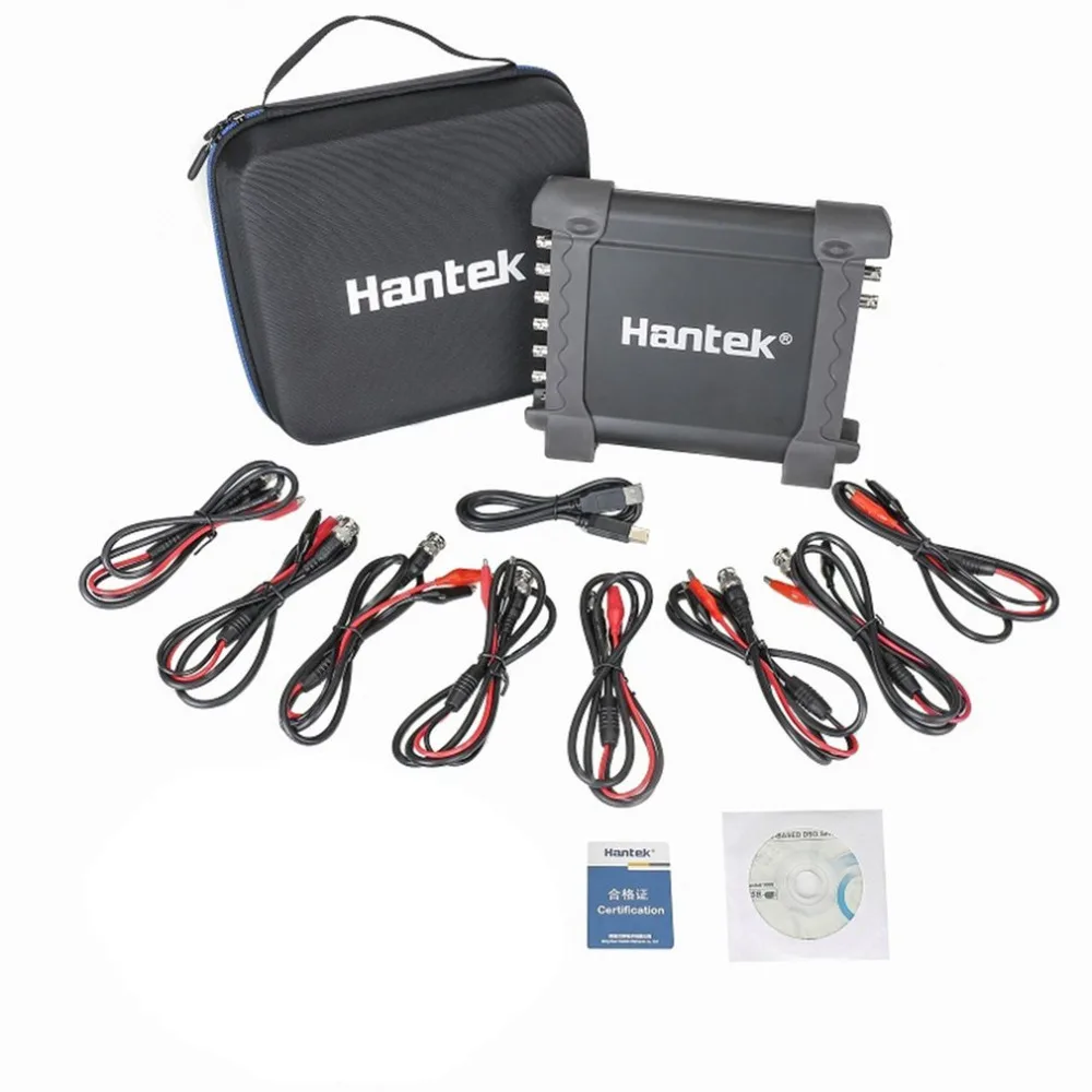 Hot Diagnostic Oscilloscope Hantek1008A 8Channel PC USB Digital Storage Automotive virtual car Signal generator | Инструменты