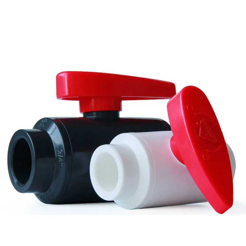 Gogo ПВХ шаровой клапан обратный переключатель задвижка клей воды Пластик трубы