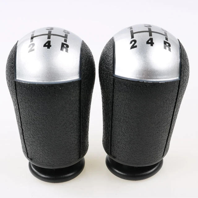 Black silver 5 Speed MT Gear Stick Shift Knob Car For Ford Focus Mondeo MK3 S-MAX C-MAX Mustang Galaxy Fiesta MK6 Transit | Автомобили и