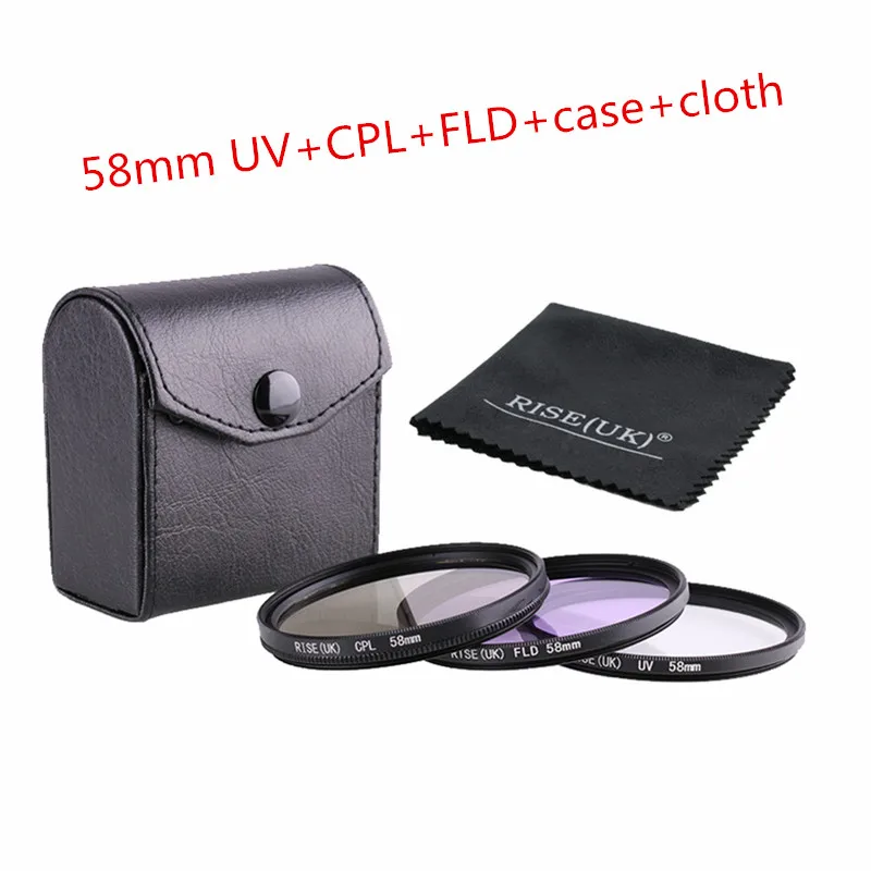 Высокое качество! Набор фильтров для canon nikon sony pentax + салфетка очистки 100% гарантия